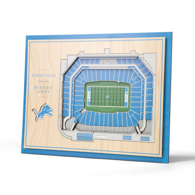 NFL 5-Layer Stadiumview Wall Art