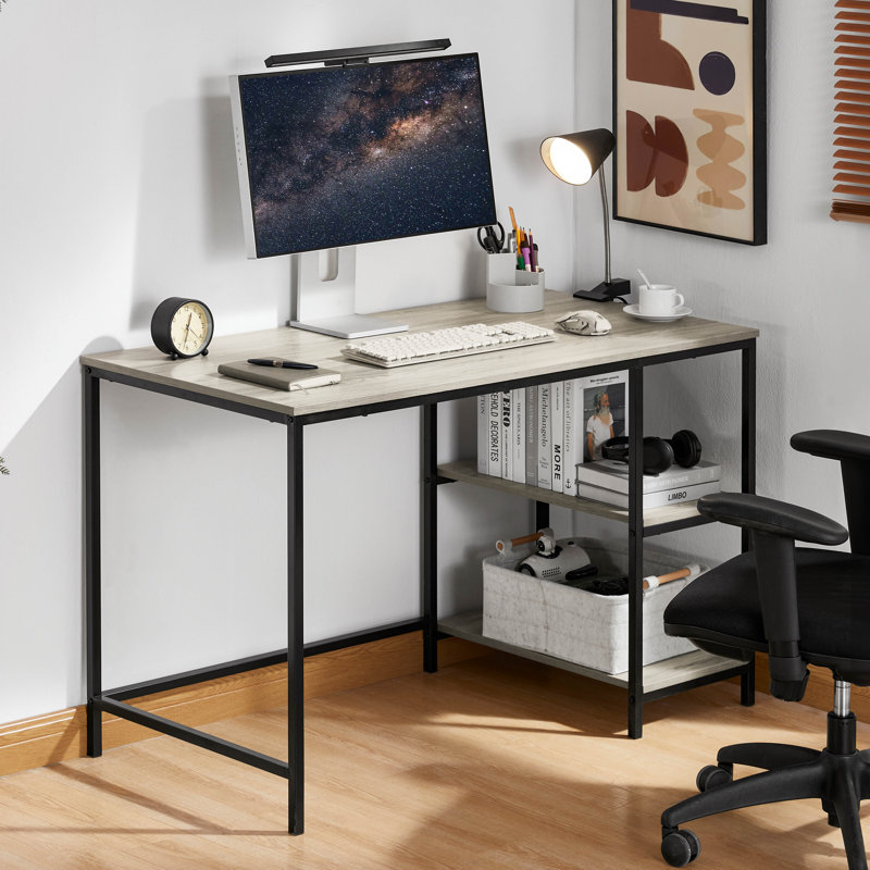 Sylvie Computer Desk, Grey