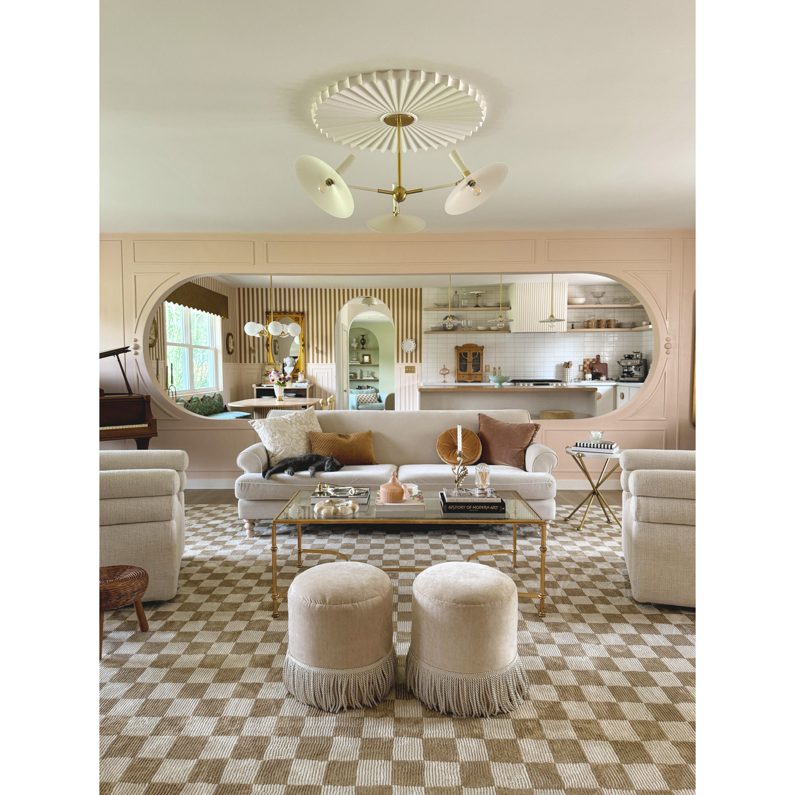 Candela Single Light Ceramic Steel Pendant