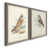 Toile avec cadre gris