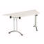 Buariki Trapezoid 3 Person 160cm L Modular Training Table-750396945-750396974