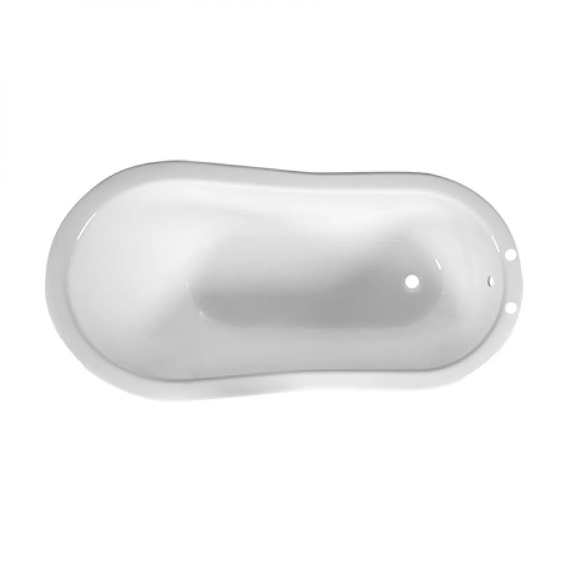 Callaway 61" Clawfoot Soaking Cast Iron Bathtub, White
