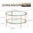 Nanko Double Glass Coffee Table-217240798