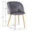Denise 46cm H Velvet Upholstered Armchair-1202843357