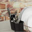 Tower Dish Rack with Chrome Tray, Chrome Plated Stainless Steel Design-101041153