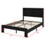 Lit plateforme en bois durable avec rangement pratique sous le lit-1891736172