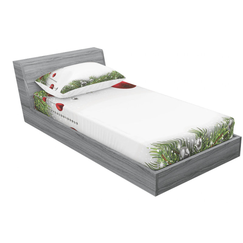 Microfiber Sheet Set, Twin XL Sheet Set with Fitted Sheet