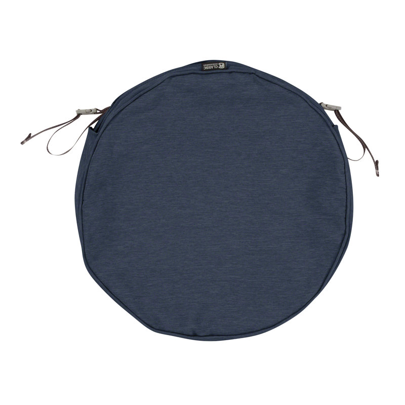 Coussin de siège d'extérieur Pina, Bleu indigo Heather, H 2 po x l 15 po x p 15 po