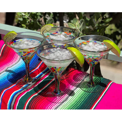 Verre 12 oz Grendon Verres à martini - Confetti Carmen Design