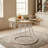 47-Inch Farmhouse Rustic Round Dining Table For 4, Natural Textured Solid Wooden Tabletop With Smooth Waterproof Anti-Scratch Easy-To-Clean Surface-2033947841