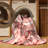 Machine Washable Andrus Valentines Modern & Contemporary Abstract Rug in Pink – Rose Binding-1806893865