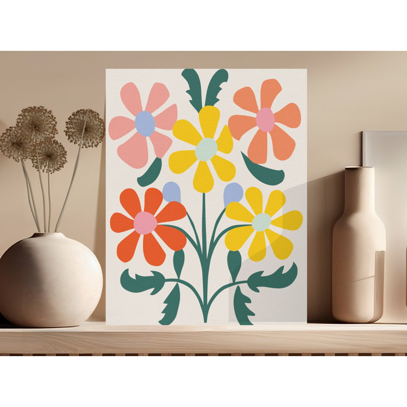 Fiore Wrapped Canvas Print Set, 15x30