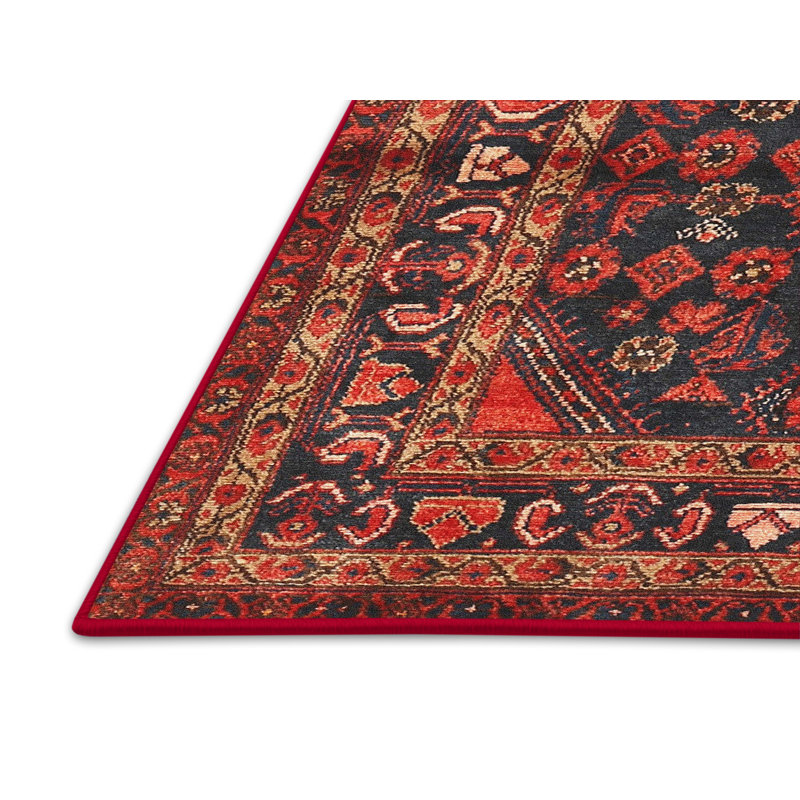 Tapis rouge à motif sud-ouest, Rectangle 7 pi x 10 pi