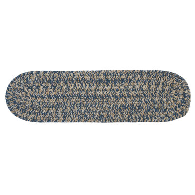 Tapis d'escalier Oyler - Bleu denim