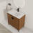 Dagnis 30.03'' Single Bathroom Vanity with Ceramic Top