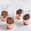 4 Piece 325ml Glass Flute Set