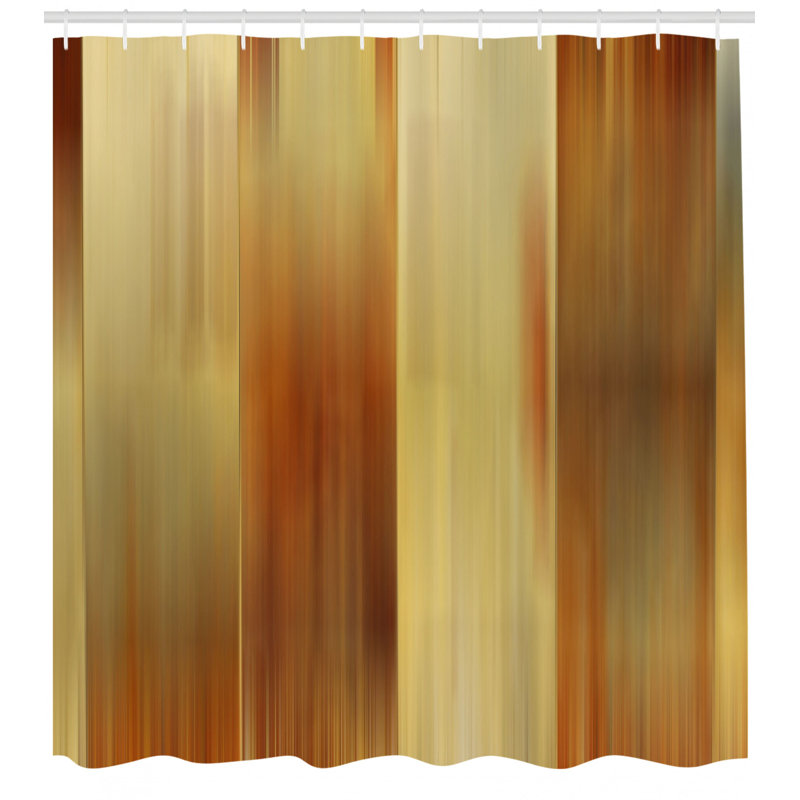 Shower Curtain with Hooks Included, 84" H x 69" W