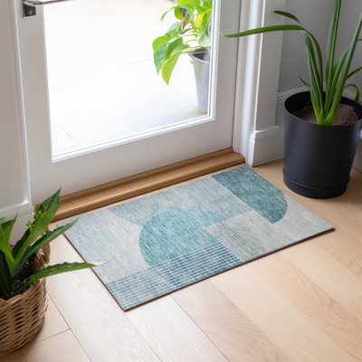 Melania Flatweave Abstract Indoor / Outdoor Rug