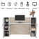 Danzo Rectangle Solid + Manufactured Wood Reception Desk