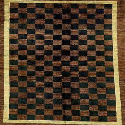 Tapis décoratif multicolore à motif abstrait