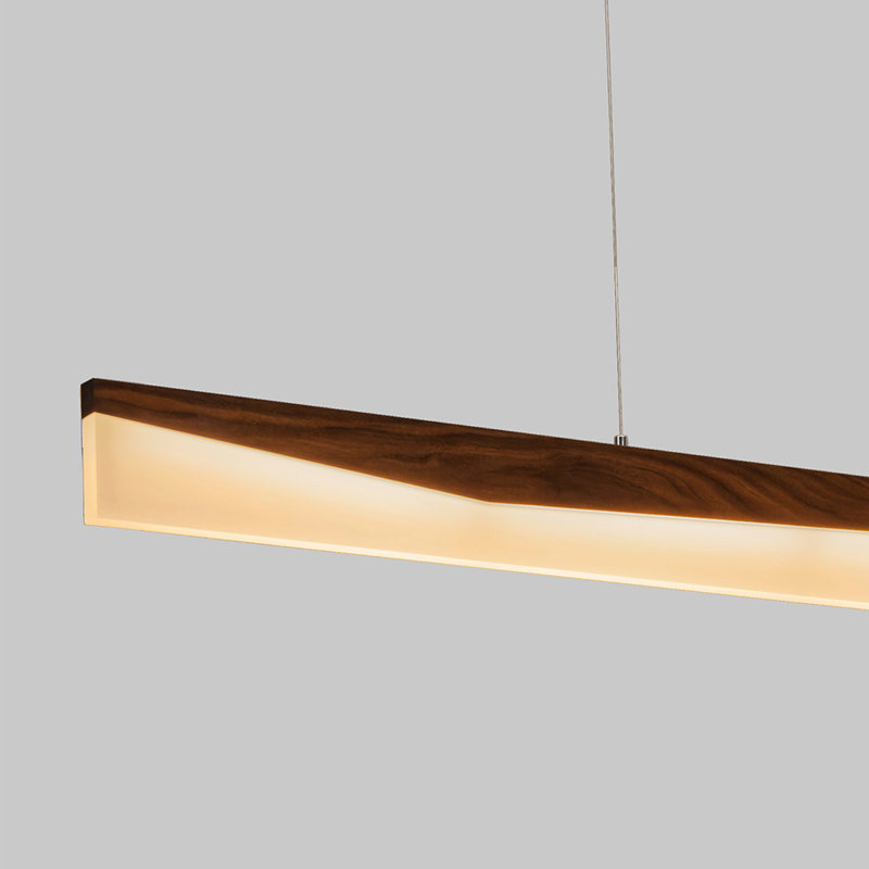 Luminaire suspendu linéaire 4 watts Artisan Wood Collection