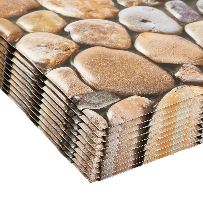 Elanora 30 cm x 30 cm Wall Paneling in Multicolour (10-pack)