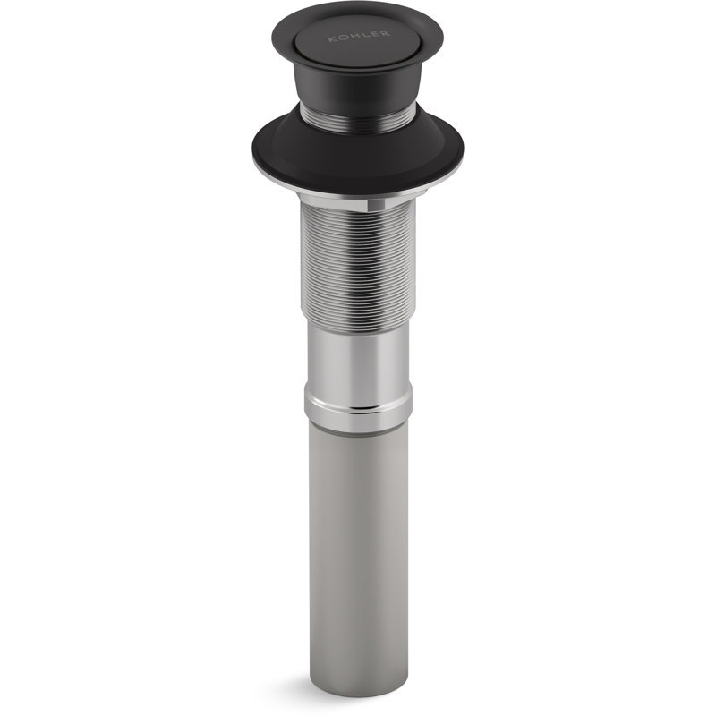 Pop-Up Bathroom Sink Drain, No, Matte Black