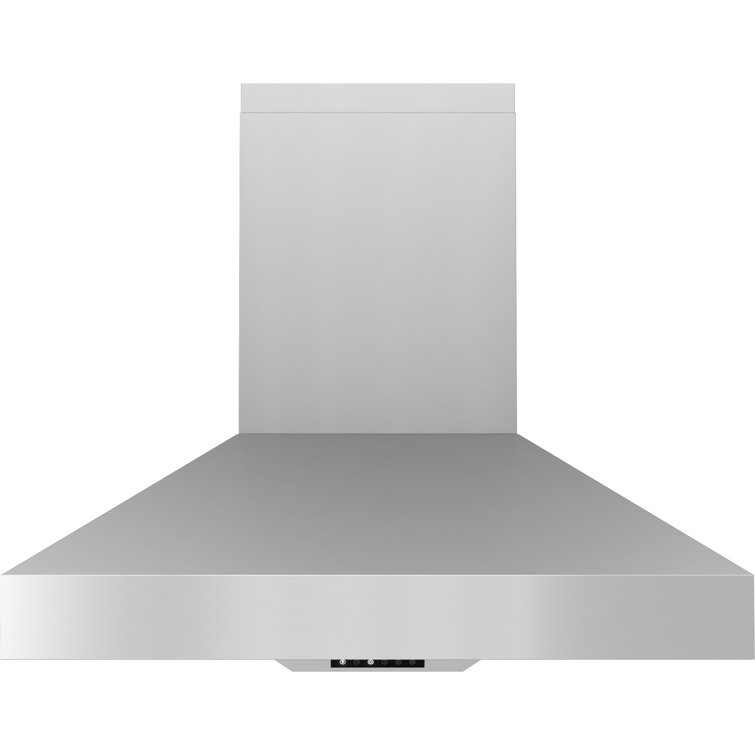 Core Zephyr Podesta 36 in. 600 CFM Wall Mount Range Hood With LED Lights In Stainless Steel