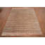 Tapis élégant de style Gabbeh minimaliste 8 x 10 avec des accents subtils