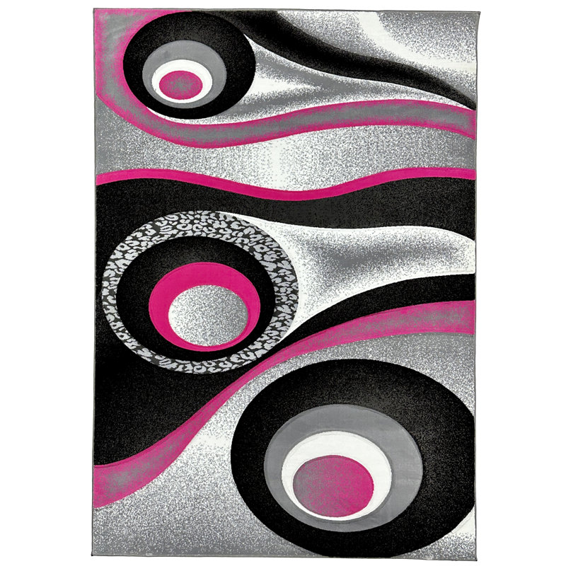 Walter Performance Abstract Indoor Rug, Rectangle 9'2" x 12'5"