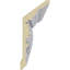 Moulure de couronne Genevieve H 7 po x P 3 po x F 7 1/4 po x L 94 1/2 po