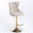 Kennasyn Swivel Upholstered Adjustable Height Counter Stool-481769137