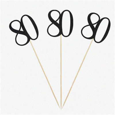57th Birthday Banner Black 16 pcs