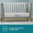 Contours Vibes 2-Stage Soothing Vibrations Breathable Waterproof Baby Crib Mattress & Toddler Bed Mattress, GREENGUARD Gold Certified, 52" x 28"