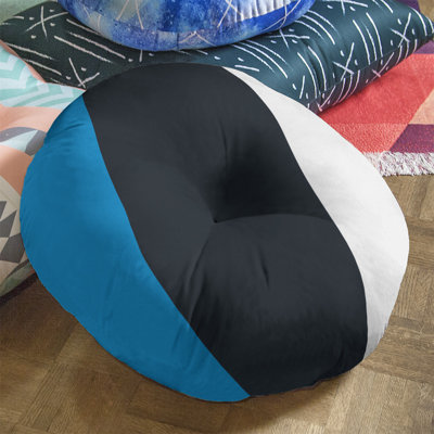 Striped Reversible Throw Pillow