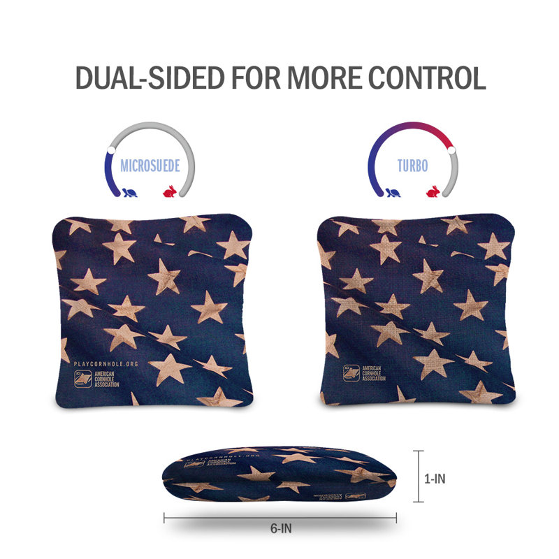 Sacs en tissu de drapeau américain Synergy Pro, Bleu