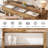 70.9” Console Table with 3 Drawers, Farmhouse Entryway Table