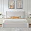 Lit plateforme tapissier avec rangement Braya Luxury Boucle-123040674-123040675
