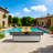Outdoor Firepit Table, 48 x 24 Inch Rectangle Fire Pit Table, 50000 BTU Propane Fire Pits Table for Patio Set, two height options