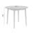 Studio Minimalist Dining Table with Smort Top in Solid Wood Legs