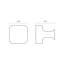 Mod Square Knob-2092317093