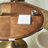 Walnut Round Solid Wood Dining table-1272112198