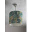 25cm H Canvas Drum Lamp Shade ( Clip On )
