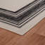 Tapis rayé ivoire intérieur / extérieur Alexanndra-563766611