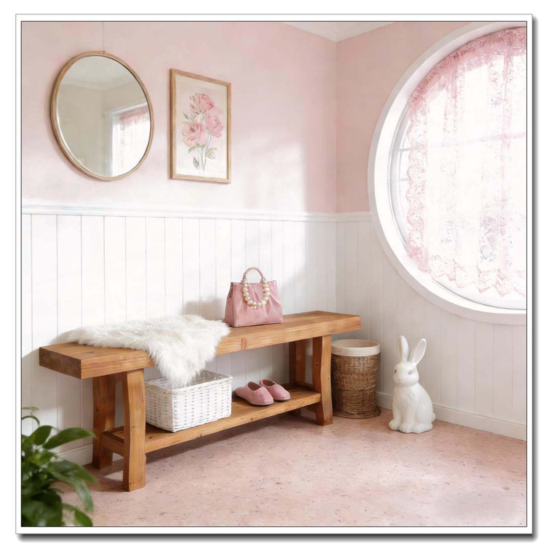 Banc d'entrée, banc long, banc à chaussures