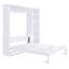 Grand lit escamotable mural avec tablettes, blanc-274426637-274426626