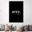 « sexy », art textuel sur toile-72221239-72221240-72221245