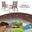 Ensemble de 2 chaises longues de terrasse pliantes-1744707678