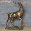Highland Monarch Bronze Sculpture Merchant Figurine
