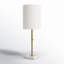 Lampe de table blanche 23 po Reed-34464673